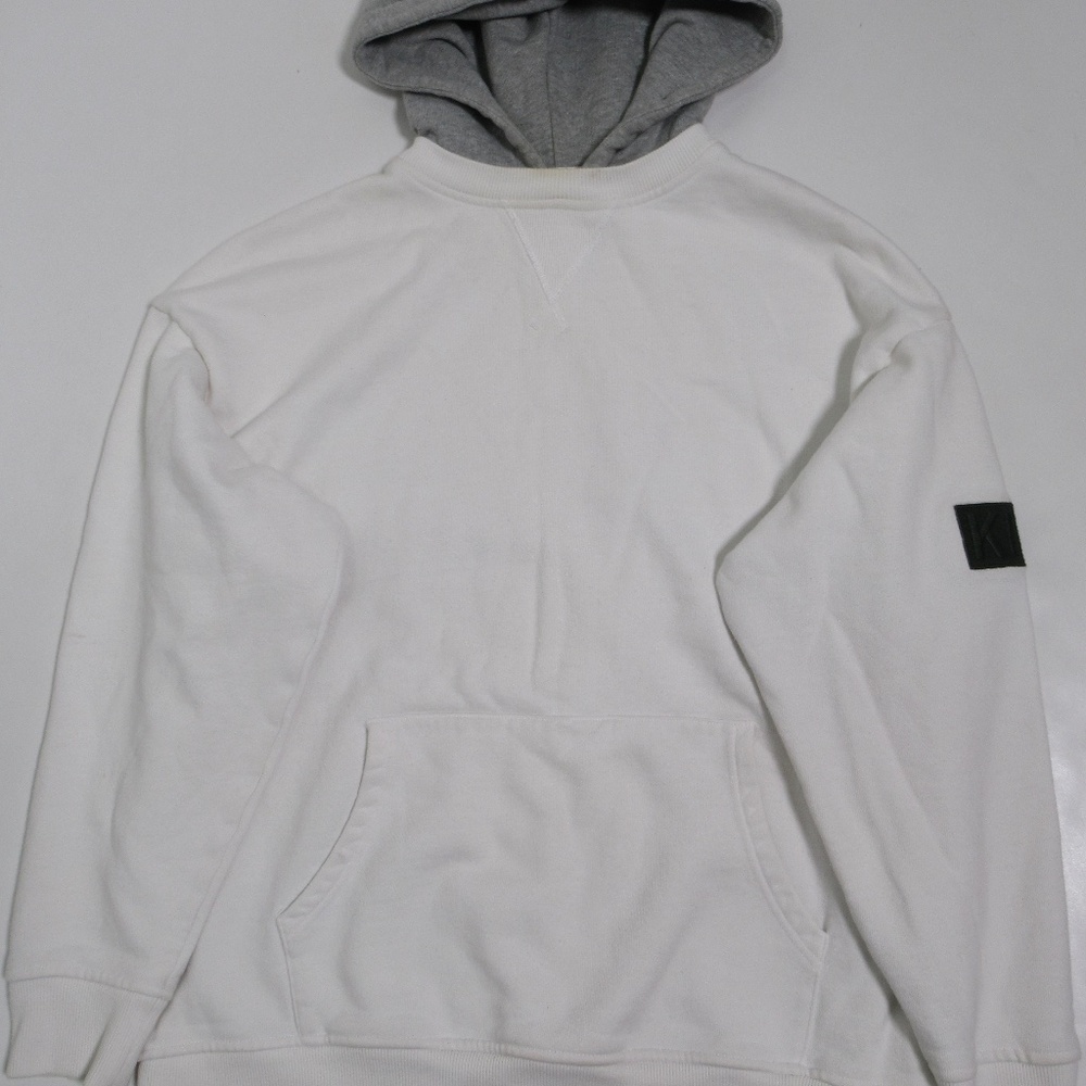 Kith Williams II Hoody White Gray KH2221 Size M Cotton